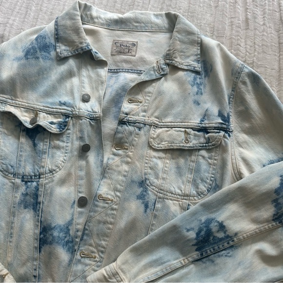 Ralph Lauren Bleached Denim Jacket - Picture 2 of 6